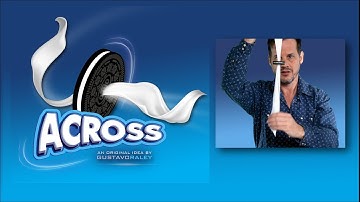 Across by Gustavo Raley Magic Trick Cookie Biscuit Oreo
