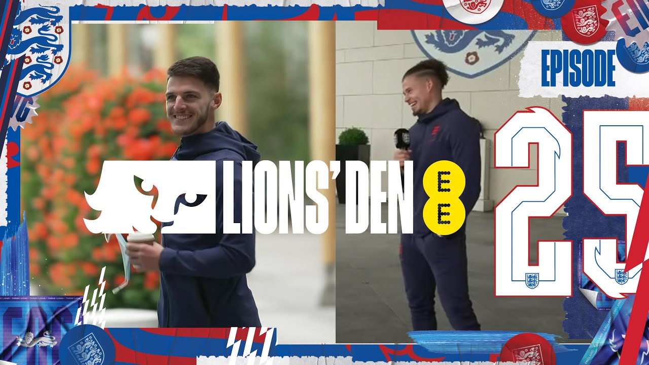 Phillips Previews Ukraine As Team Departs St. George's Park  | Ep. 25 | Lions' Den Connected by EE