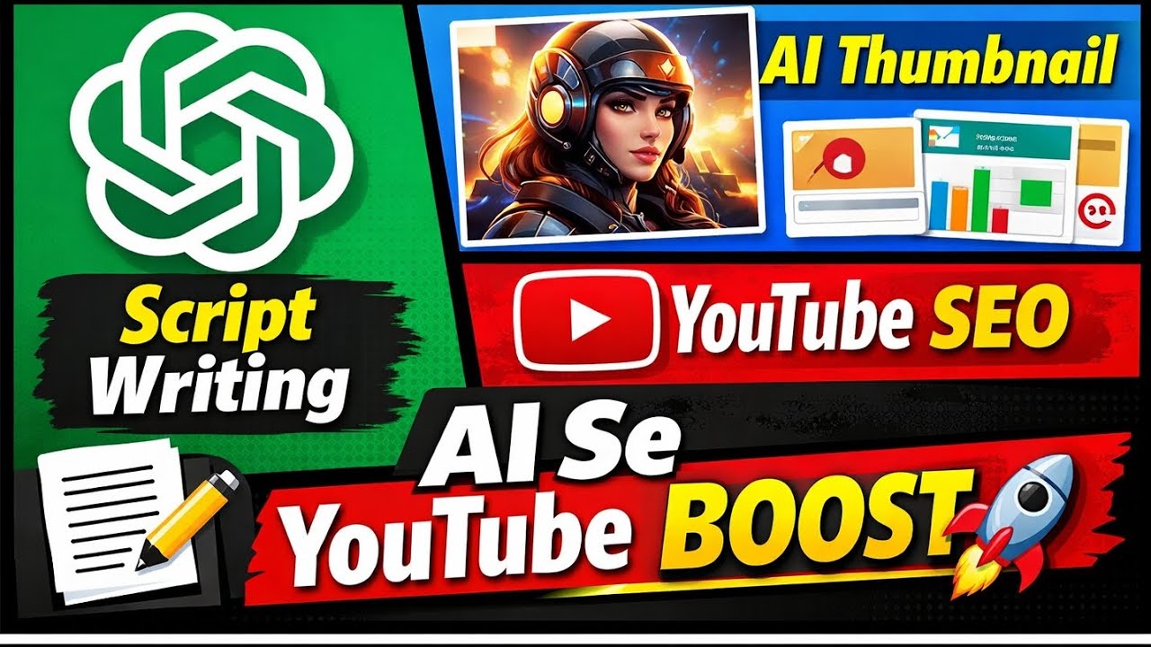 ChatGPT, AI Image Generator & Script Writing | Boost Your YouTube 2026 🚀 