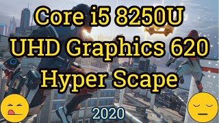 Core i5 8250u + UHD Graphics 620 = HYPER SCAPE