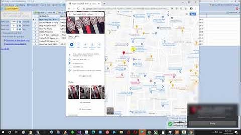 Quét thông tin địa điểm trên Google Maps