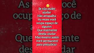 Se não puder ajudar #youtubeshorts #music #mensagem