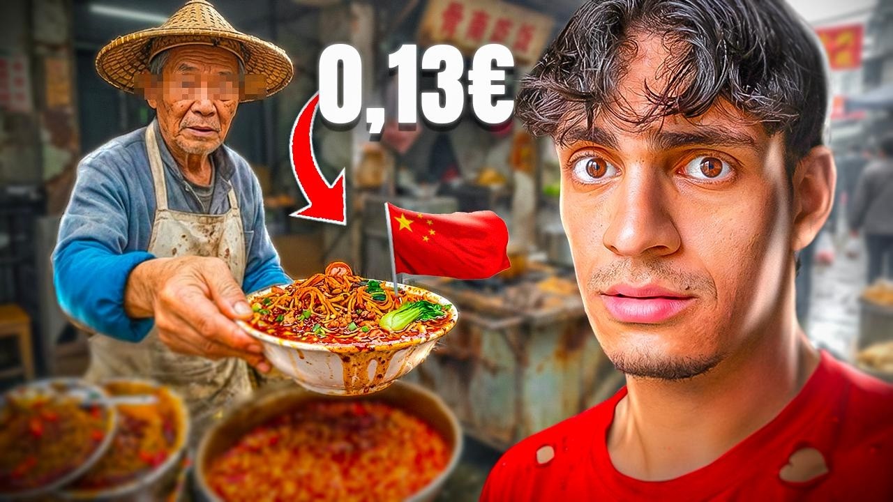 Manger Dehors en CHINE : C'est DUR...