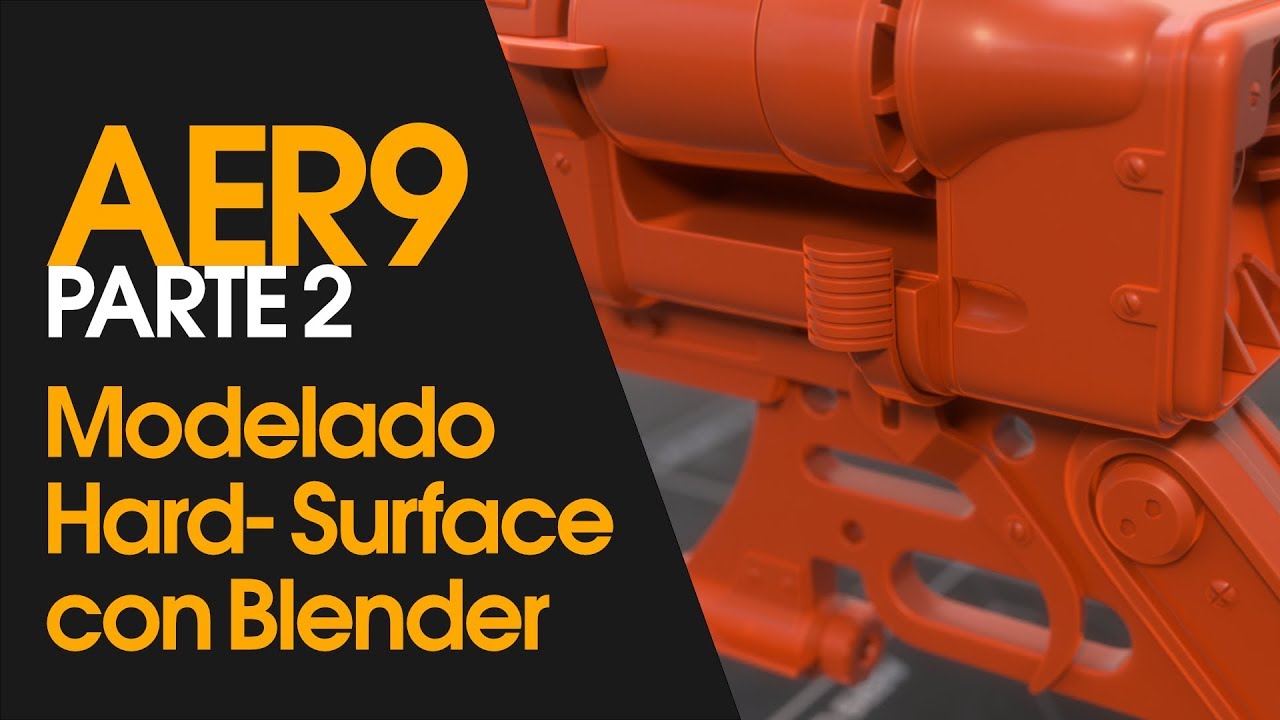 AER9 Timelapse (Parte 2) - Modelado Hard-Surface con Blender - YouTube