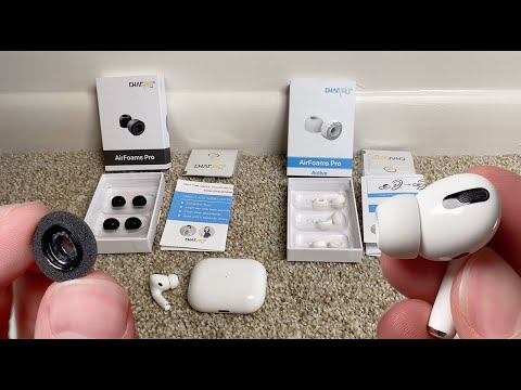 Unboxing/full Review Of The New CharJenPro AirFoams Pro Active + Their Original Memory Foam Ear Tips