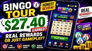 مراجعة لعبة Bingo Tour | هل الجوائز حقيقية أم مجرد لعبة؟ تحليل صادق للتطبيق screenshot 2