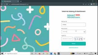 Episode 7 Tata Cara Login ASIK Website