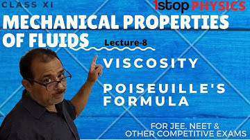 Viscosity, Poiseuille