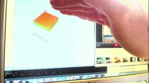 New Touchless 3D Sensor controlling Graphics