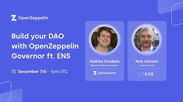Build Your DAO with OpenZeppelin Governor ft. ENS
