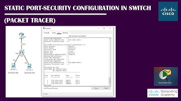 Static Port-Security Configuration in Packet Tracer | Networking Academy | #PortSecurity | #Cisco