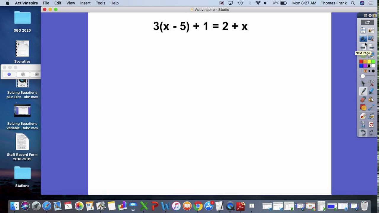 Solving Equations with the Distributive Property Teachertom24