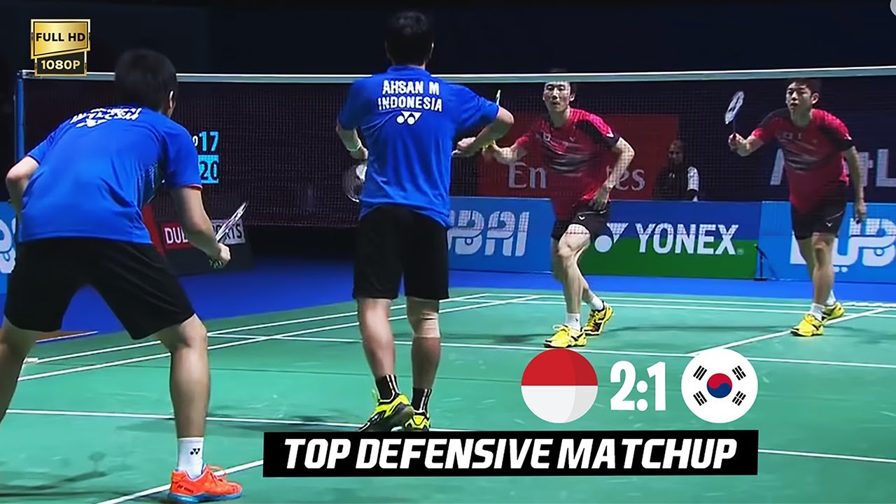 Top DEFENSIVE Matchup | Ahsan/Setiawan vs Lee Yong Dae/Yoo Yeon seong