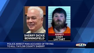 Police arrest man accused to trying to kill Taylor County sheriff