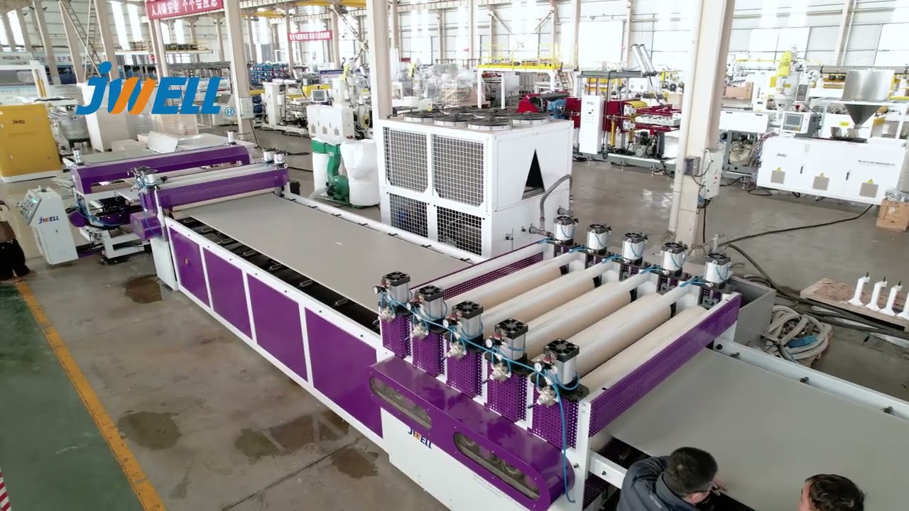 JWELL PP hollow board extrusion line