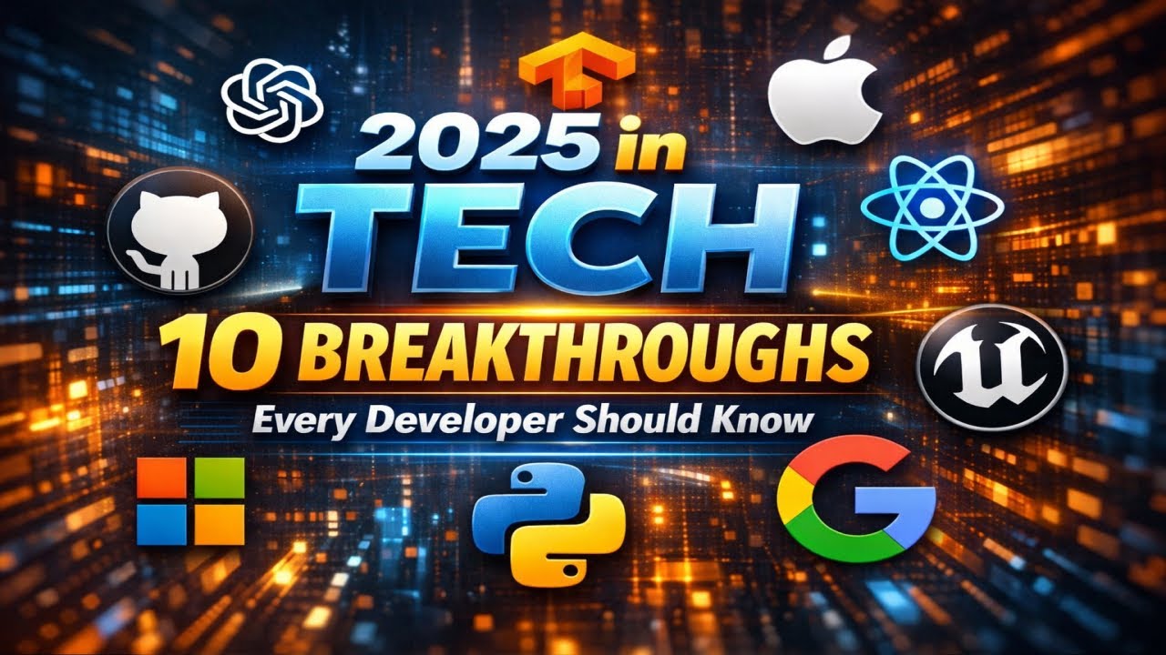 2025 Tech Rewind: 10 Breakthroughs Every Developer MUST Know