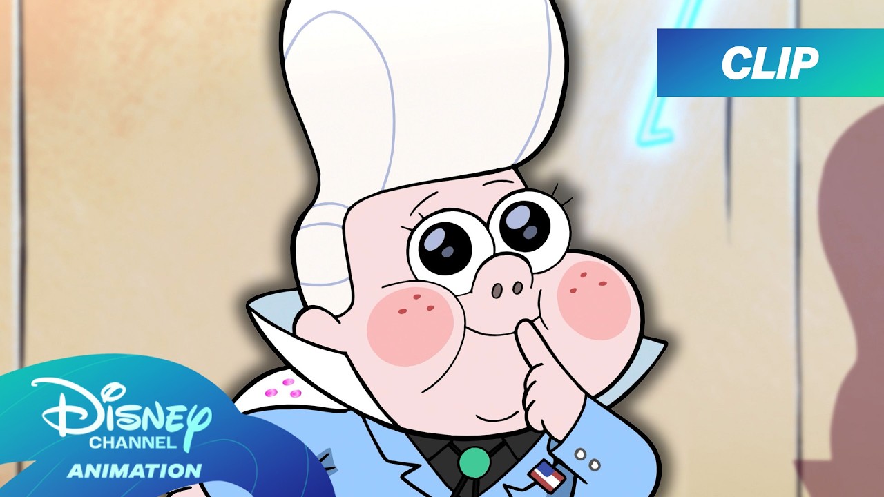 Lil Gideon’s Big Opening Performance! 🎭🎵 | Gravity Falls | @disneychannelanimation