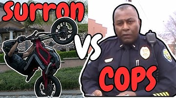 Surron vs Cops Escape Compilation