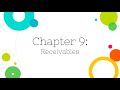 Financial accounting chapter 9 receivables