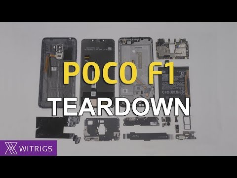 Xiaomi Pocophone F1 Teardown | POCO F1 Disassembly