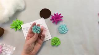 Felt Succulent Kits with Kristi Simpson!