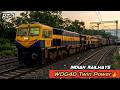 WDG4D TWIN POWER | HEAVY FREIGHT ACTION | PT-1 | RAILWORKS #indianrailways #railworks #gaming #live