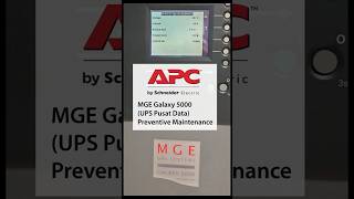 MGE Galaxy 5000 -UPS Preventive Maintenance services