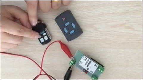 Hormann HSM2, HSM4 868Mhz Blue Buttons Remote Control Replacement Duplicator