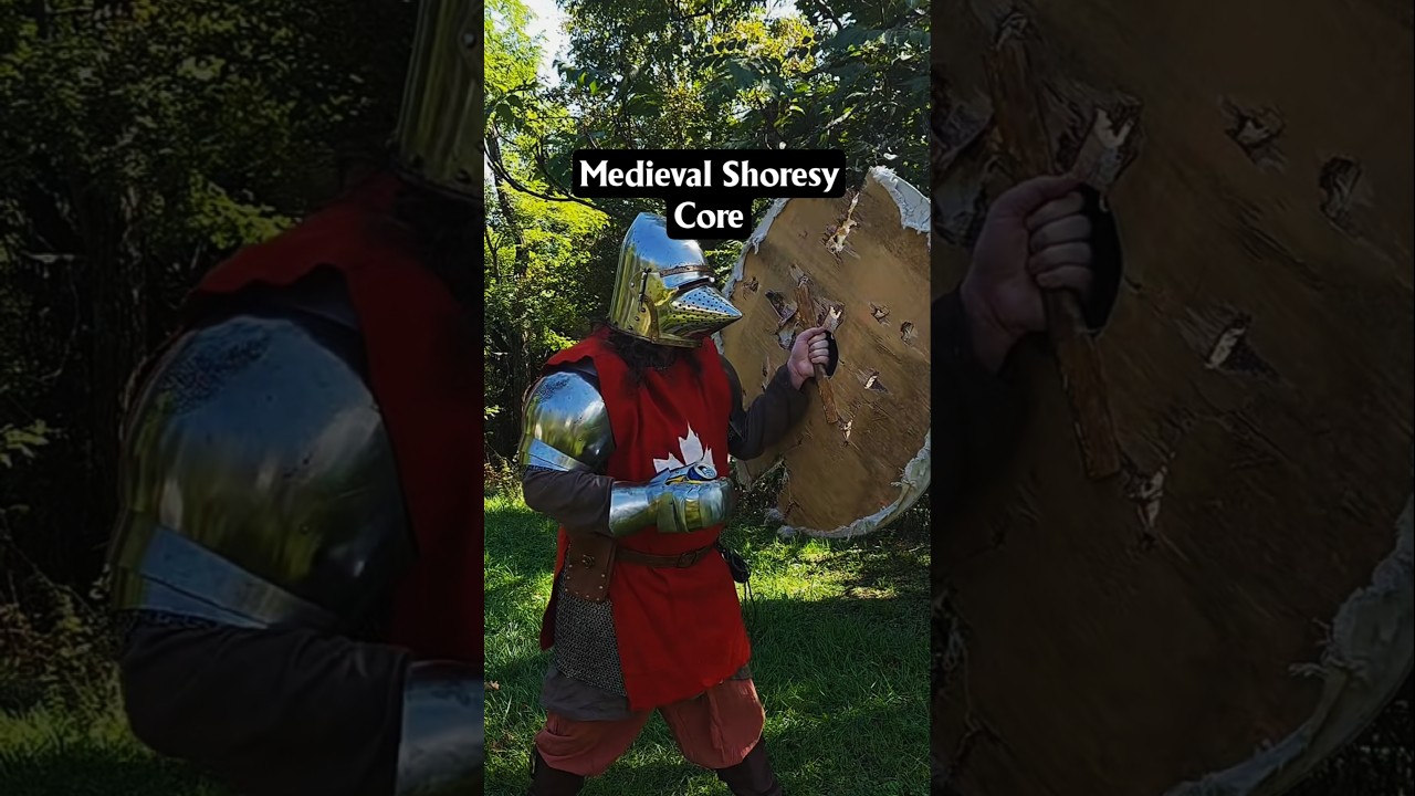 We all need more medieval Shoresy in our lives. #medieval #shoresy #letterkenny #knight #armor