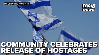 Baltimore Jewish Community celebrates hostages return, Simchat Torah