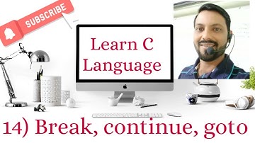 Break,Continue and goto statements in C