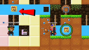 Pixel worlds | Playing  drop game ?! (Real)