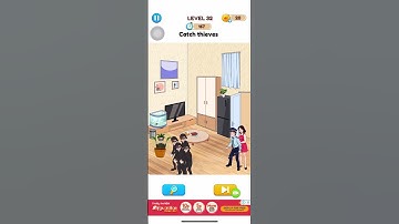Annoying Puzzle Game Level 32 - Catch Thieves