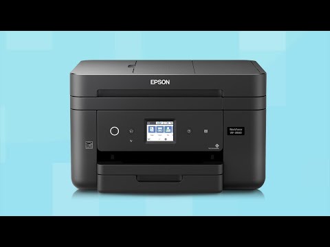 Epson WorkForce WF-2860: Connecting Your Printer to a Wireless Network Using the Control Panel