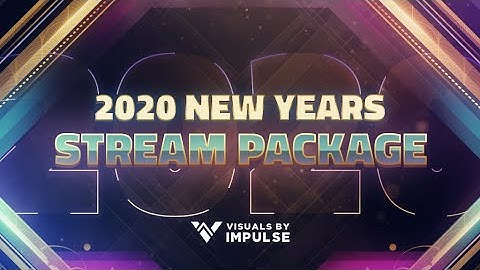 New Years Overlays | 2020 Stream Package