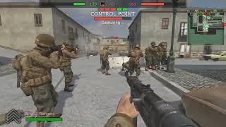 Call of Duty 4: Modern Warfare - Conquest Factions (World War II) Welltown Map - Gameplay