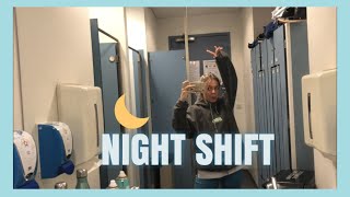 DAY IN THE LIFE OF A STUDENT NURSE UK | NIGHT SHIFT