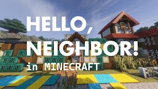 a Hello Neighbor 3 map in MINECRAFT!!?? screenshot 5