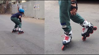 How to turn on INLINE Skates  For Beginners  MUST WATCH