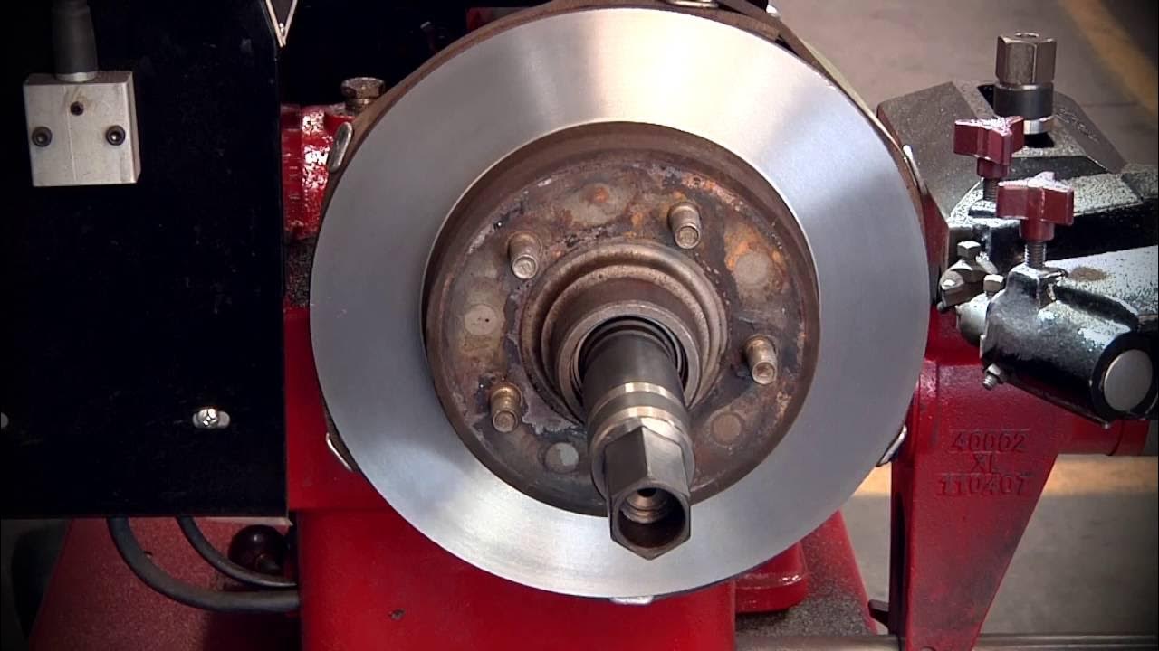 Brake Lathe Resurface Disc Rotors and Brake Drums with Ranger