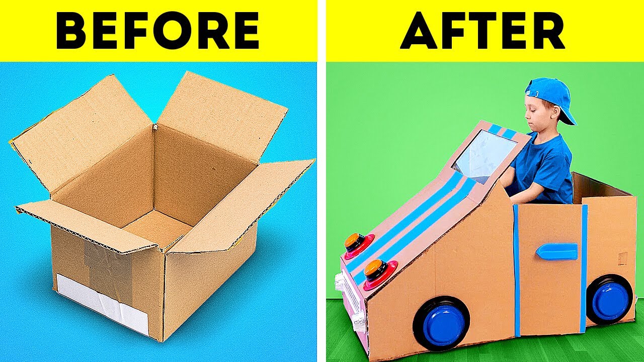 Cool DIY Cardboard Projects for Endless Fun