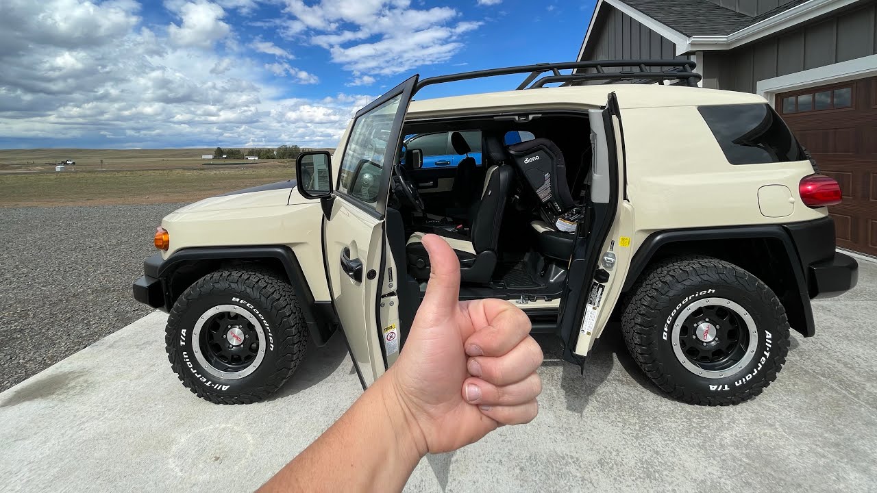 FAMILY FRIENDLY? Fitting 3 car seats in my Toyota FJ Cruiser…