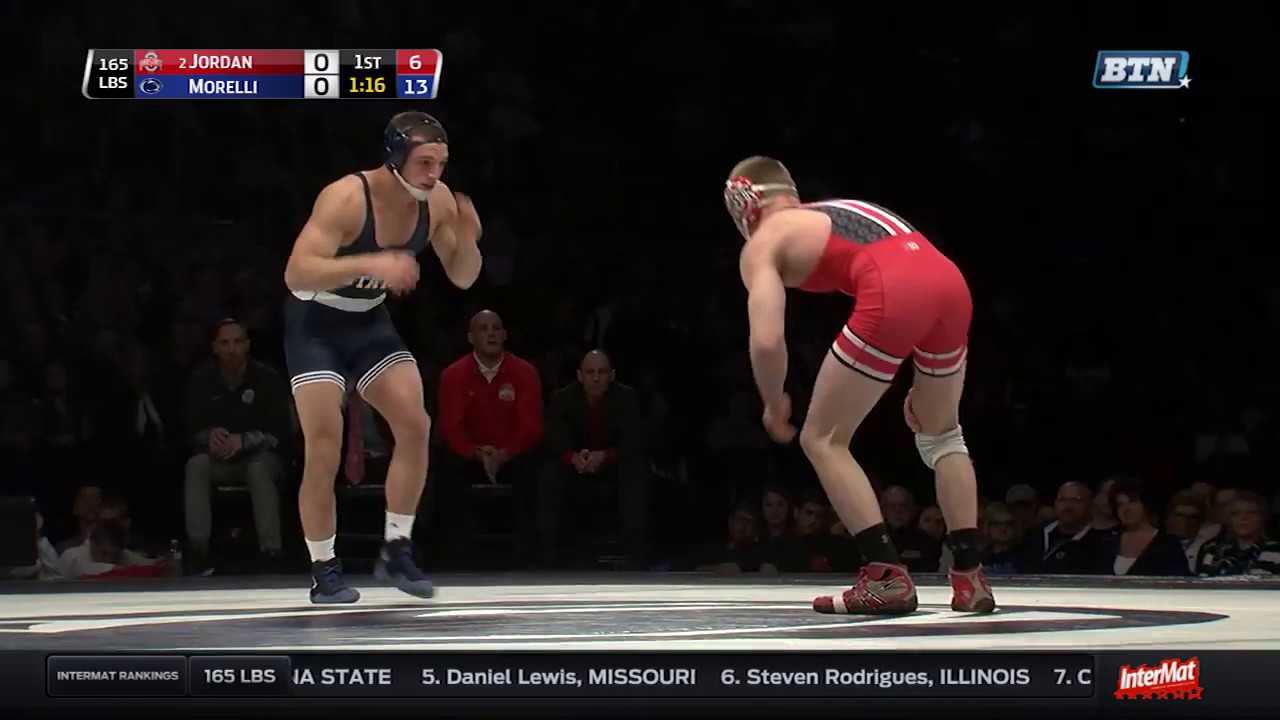 Big Ten Rewind 2016 Wrestling 165 LBs Penn State's Geno Morelli vs