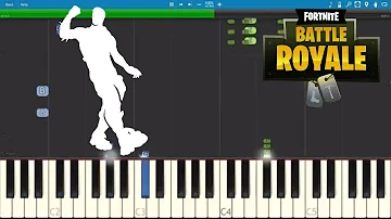 Fortnite Hype - Piano Tutorial - Hype Dance Emote