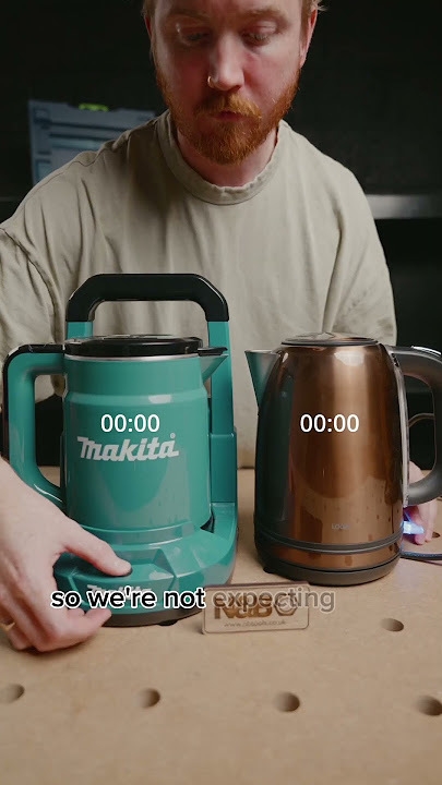 New Makita 18V X2 Cordless Kettle for Instant Noodles & More