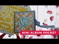 COMO Fazer um MINI ÁLBUM POCKET  Simples e Encantador | SCRAPBOOK PARA INICIANTES