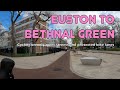 How to cycle from Euston to Bethnal Green on quiet streets and protected cycle lanes