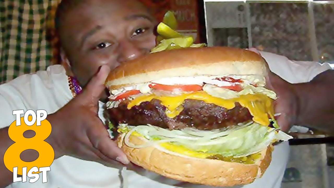 Top 8 Biggest Cheeseburgers - 8 Bomb - TheListBomb