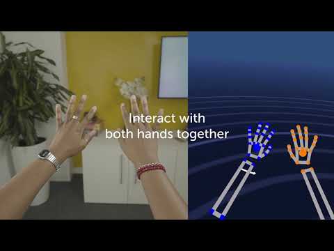 See Ultraleap Gemini hand tracking in action