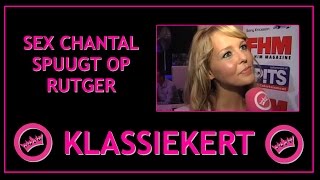 Sexy Chantal Janzen spuugt op Rutger